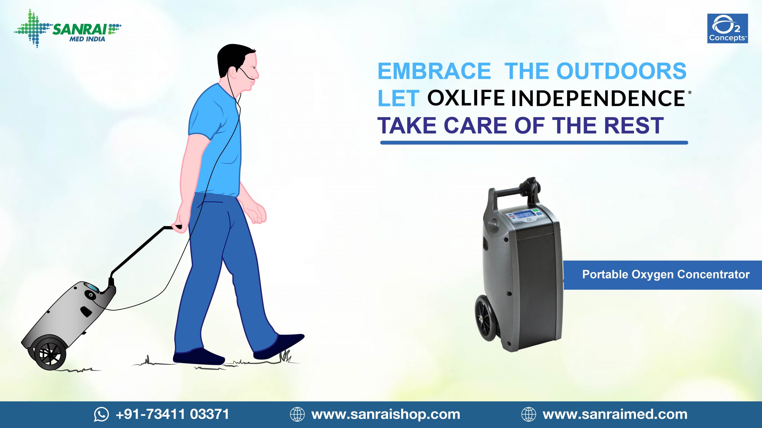 Oxlife Independence – Now Breathe Well, Wherever You Are!