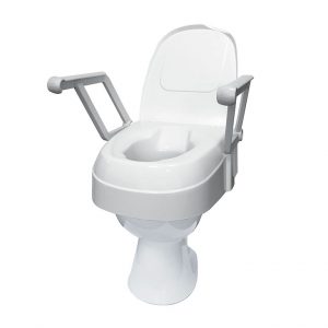 Raised Toilet Seat With Armrests TSE 120 Plus