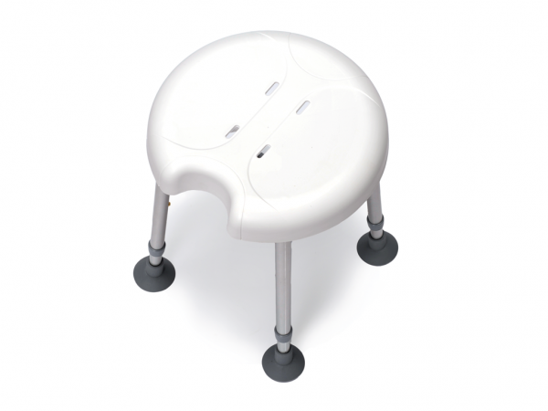 Shower Stool Delphi Plus (with one hygiene opening)