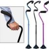 "Strong Arm Adjustable Comfort cane- Multicolor"